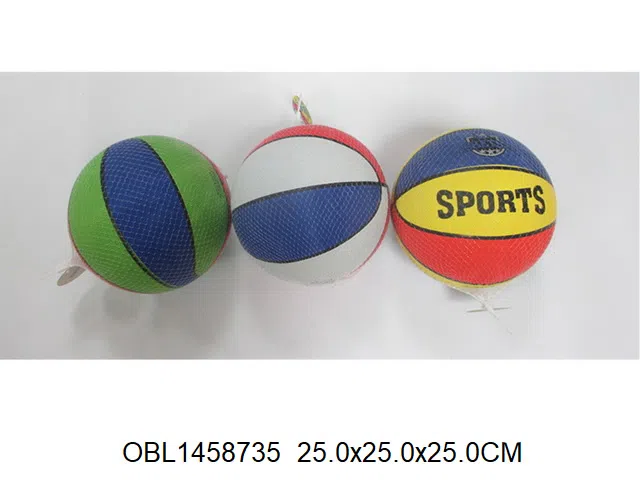 10寸篮球 出货无充气 3色混装_OBL1458735