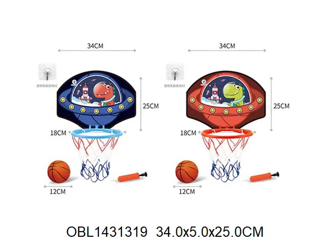 恐龙太空篮球板  2款颜色混装_OBL1431319