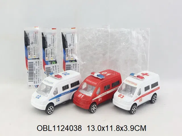 俄文回力警车 3款混装_OBL1124038