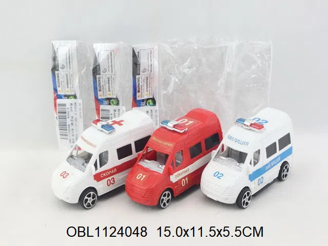 俄文回力警车 3款混装_OBL1124048