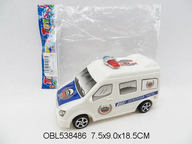 拉线警车 俄文标_OBL538486