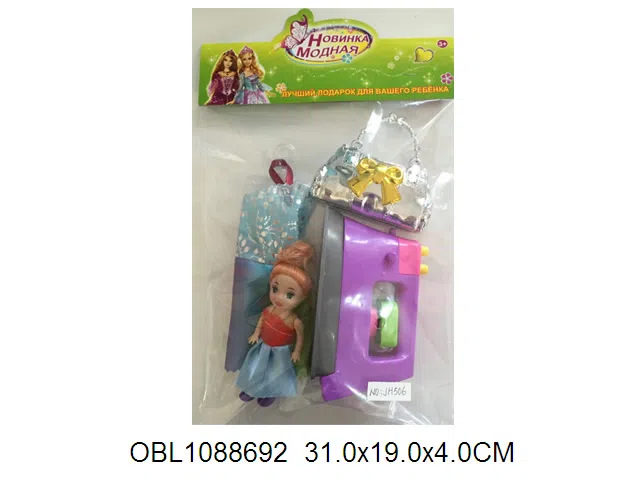 俄文卡头3寸实身芭芘套装 1款多色混装_OBL1088692