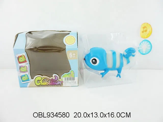 搪胶感应变色龙带灯光音乐 包电_OBL934580