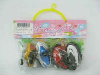 4只庄喷漆压力艇配树4款混装_OBL101731