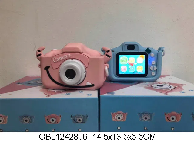 1200万像素儿童相机配USB线 双摄像头 可缩放拍照 2色混装_OBL1242806