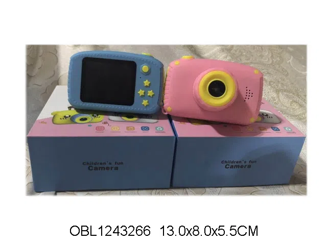 1200万像素儿童相机配USB线  锂电池包电 2色混装_OBL1243266