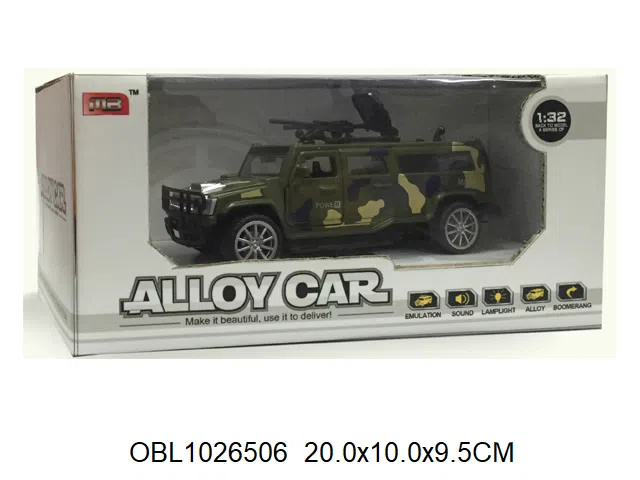 合金回力军事车带灯光音乐 包电_OBL1026506