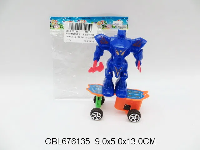 回力滑板机器人 2色混装_OBL676135