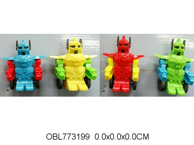4只庄回力机器人 4色混装_OBL773199