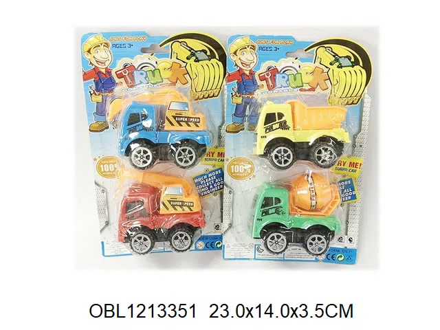 2只庄回力工程车 2款混装_OBL1213351