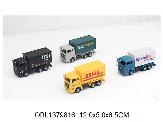 回力快递车   4款混装_OBL1379816