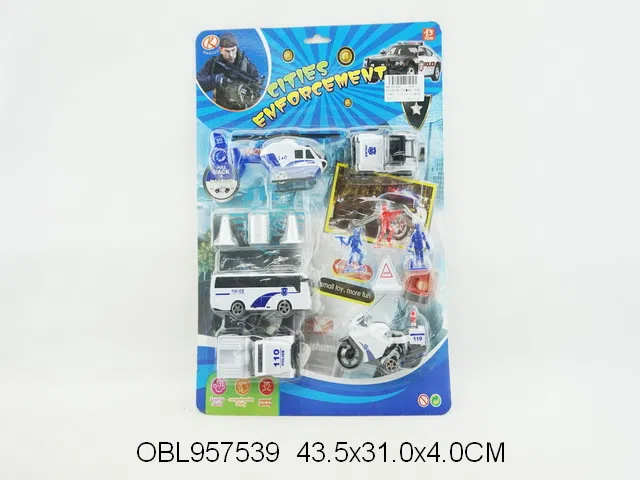 5只庄回力车/飞机警察套装_OBL957539
