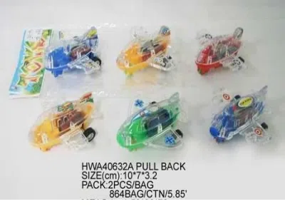 六款回力透明飞机(2只/袋)_OBL067610