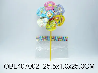 单面风车 卡通饰品_OBL407002