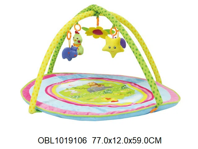 椭圆形婴儿地毯_OBL1019106