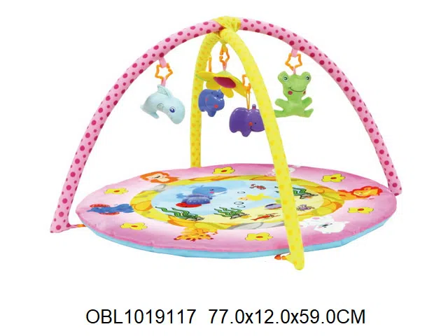 圆形婴儿地毯_OBL1019117