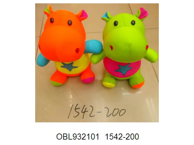 毛绒花河马  2色混装 30CM_OBL932101