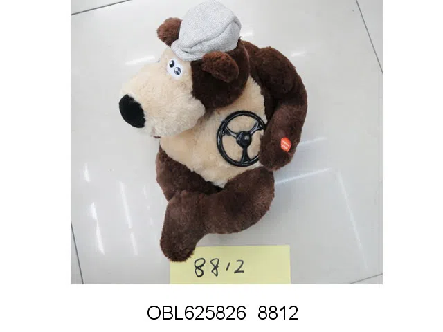 俄文唱歌电动毛绒熊 无包电_OBL625826