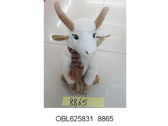 电动唱歌毛绒羊 无包电_OBL625831