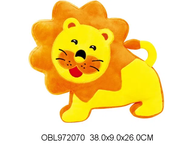 毛绒安抚狮子带铃_OBL972070