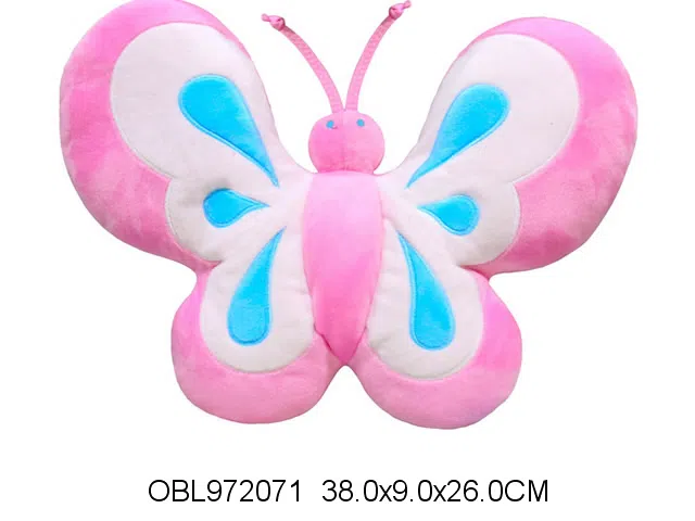 毛绒安抚蝴蝶带铃_OBL972071