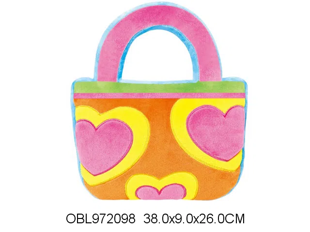 毛绒安抚爱心包带铃_OBL972098