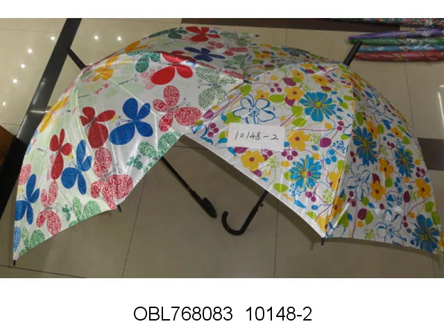 45CM花色灯雨伞 4色_OBL768083