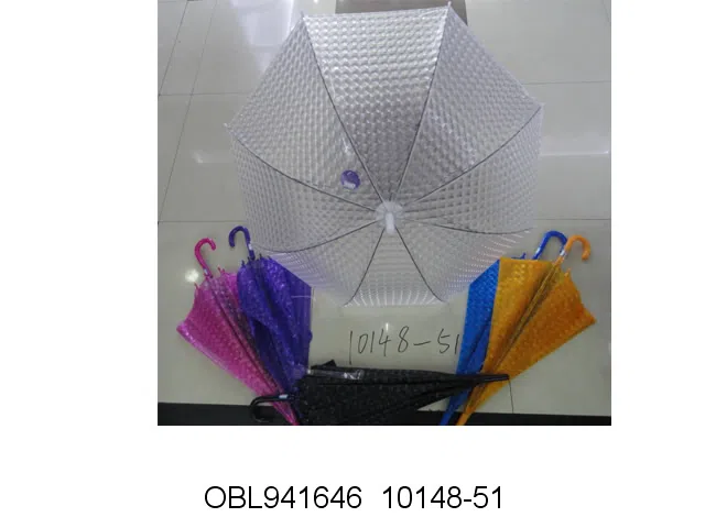 53CM透明3D儿童伞 6色混装 12一内盒_OBL941646