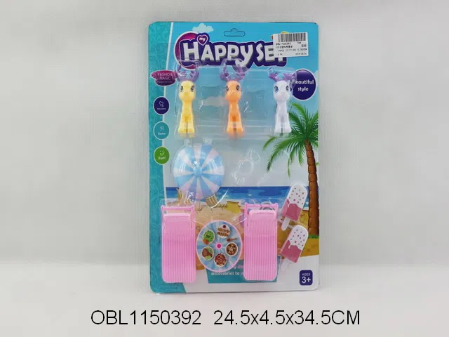 3只庄塑料鹿套装_OBL1150392