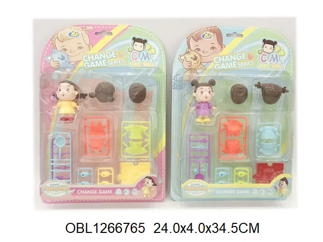 换装公仔套装    2款混装_OBL1266765