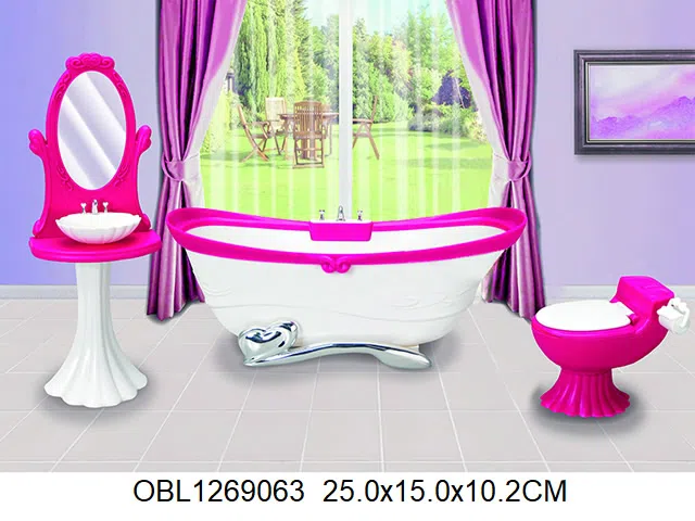 浴室套装 不含芭芘_OBL1269063