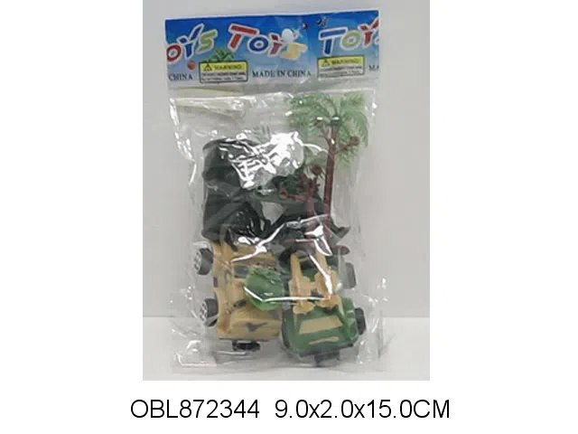 军事套装 2只庄回力车 2款混装_OBL872344