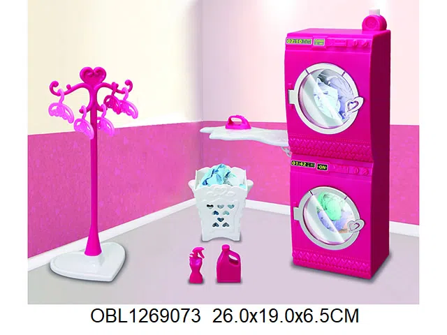 洗衣机套装 按压可旋转 不含芭芘_OBL1269073