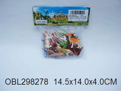 硬料实身动物套装  2款混装_OBL298278