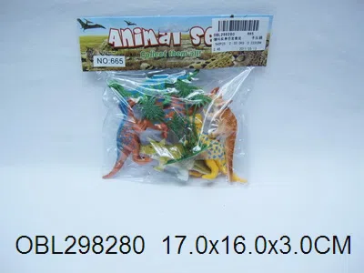 硬料实身恐龙套装_OBL298280