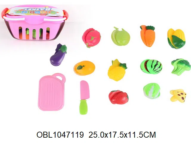 可切水果蔬菜套装_OBL1047119