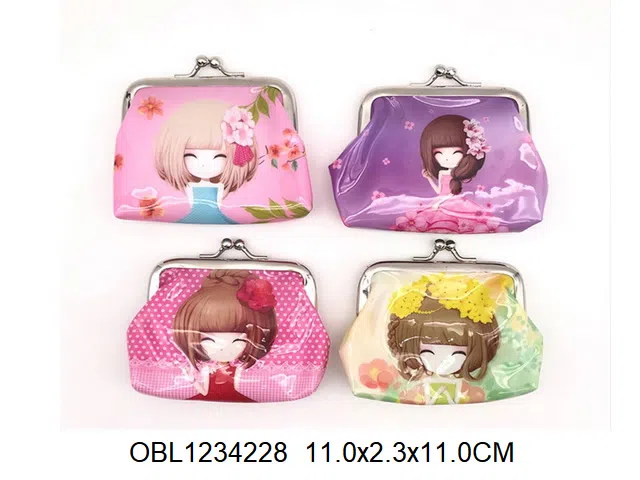 美少女钱包 4色混装_OBL1234228