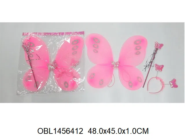 蝴蝶翅膀饰品套装 多色混装_OBL1456412