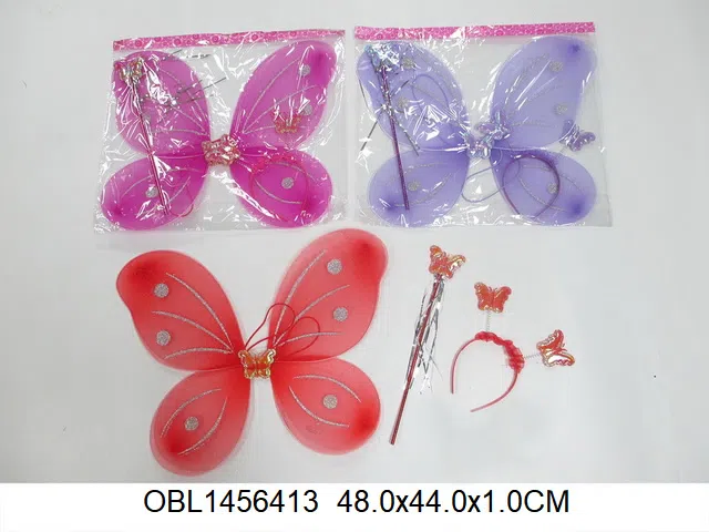 蝴蝶翅膀饰品套装 多色混装_OBL1456413
