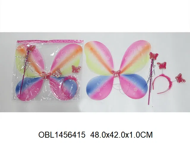 蝴蝶翅膀饰品套装 多色混装_OBL1456415