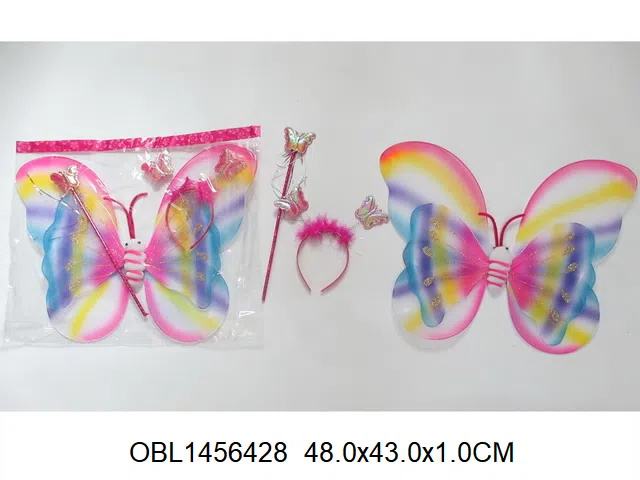蝴蝶翅膀饰品套装 多色混装_OBL1456428