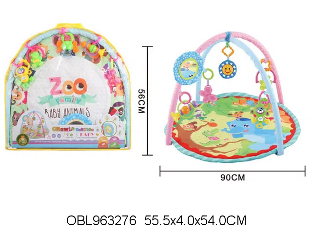 婴儿健身毯带音乐 包电 5个吊件不包电_OBL963276