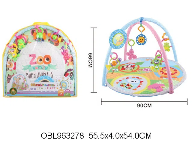 婴儿健身毯带音乐 包电 5个吊件不包电_OBL963278