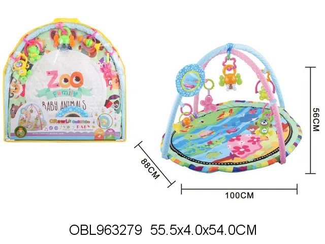 婴儿健身毯带音乐 包电 5个吊件不包电_OBL963279