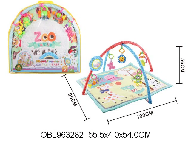 婴儿健身毯带音乐 包电 5个吊件不包电_OBL963282