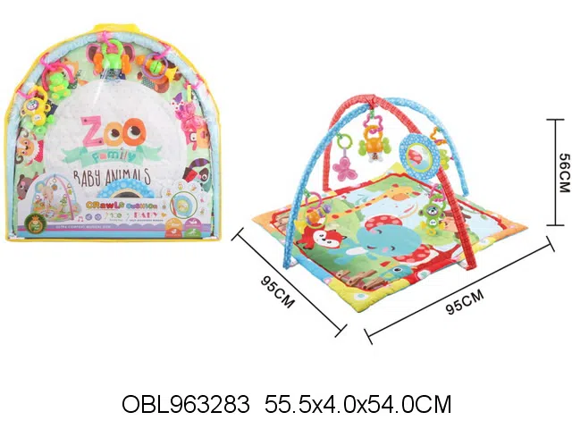 婴儿健身毯带音乐 包电 5个吊件不包电_OBL963283
