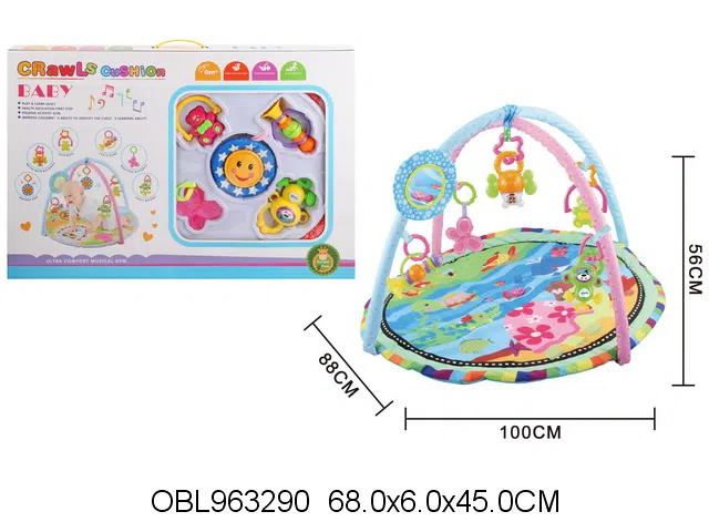 婴儿健身毯带音乐 包电 5个吊件不包电_OBL963290
