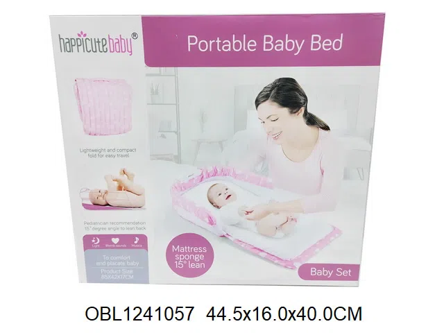 婴儿床带灯光音乐 2*AA电池无包电_OBL1241057