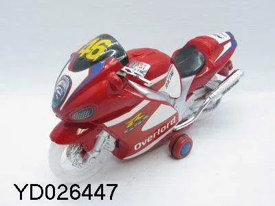 喷惯性摩托车明轮带灯_OBL026447M