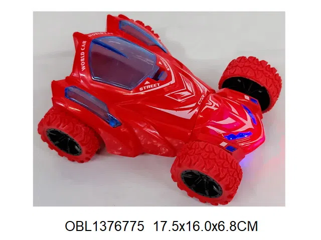 惯性旋转特技车 带灯光 4色混装_OBL1376775